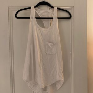 Lulu Lemon White Cotton Tank